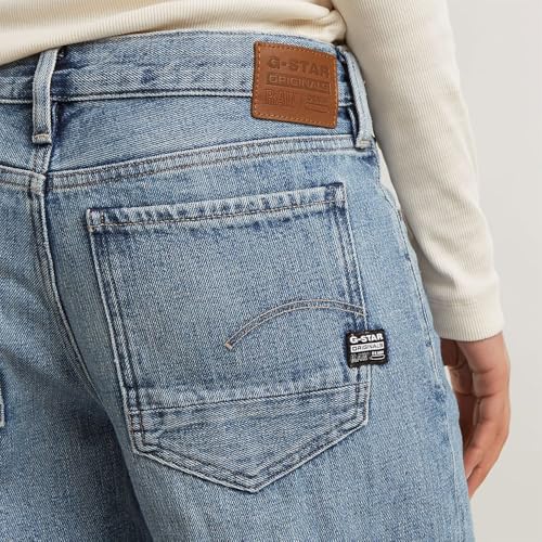 G-STAR Damen Judee Low Waist Loose Jeans Blau (Antique Faded Ripped Fjord D22889-D776-G920) 25W / 32L – Ansicht 6