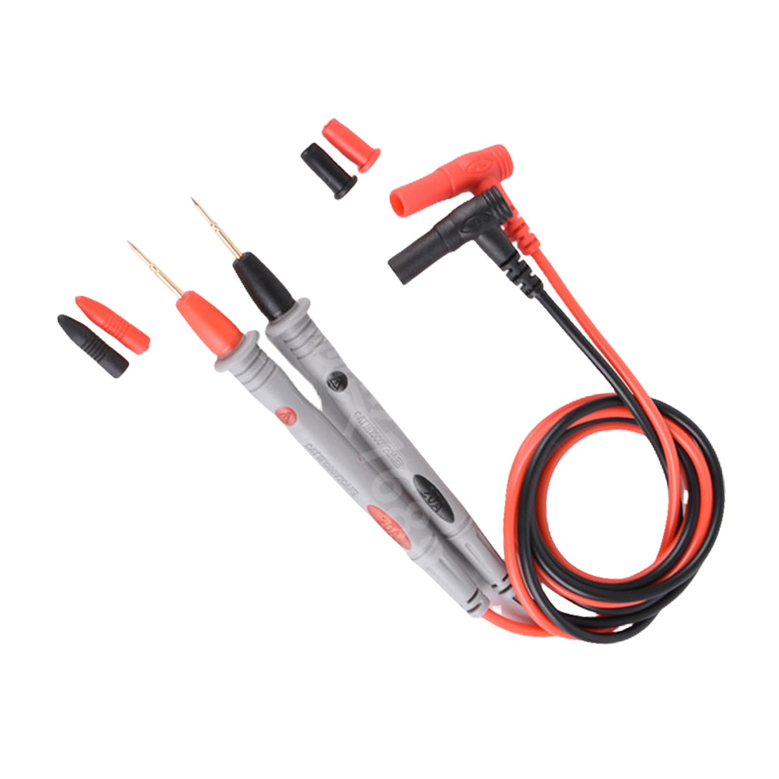 Xjdzineq General Multimeter Leads Probes Accuracy Tip Ideal for Pin LED Component Electrical Instrument Accuracy Multimeter Probes