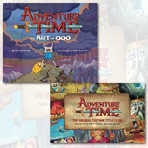 Pendleton Ward Adventure Time Collection 2 Books Set, (Adventure time The Original Cartoon Title Cards and Adventure Time The Art of OOO)