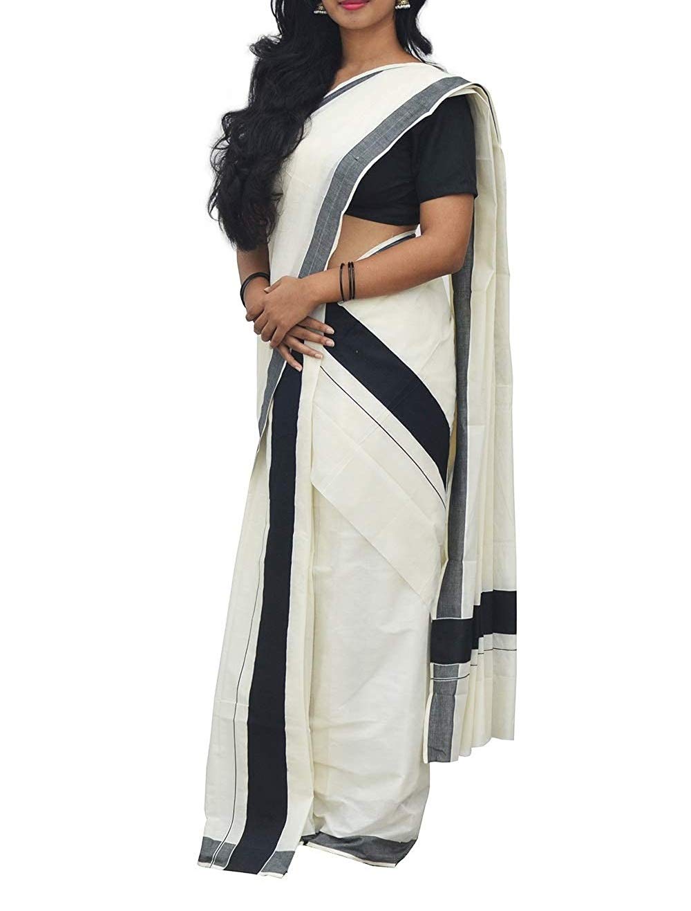 Kerala Kasavu Kara single set mundu-image-14