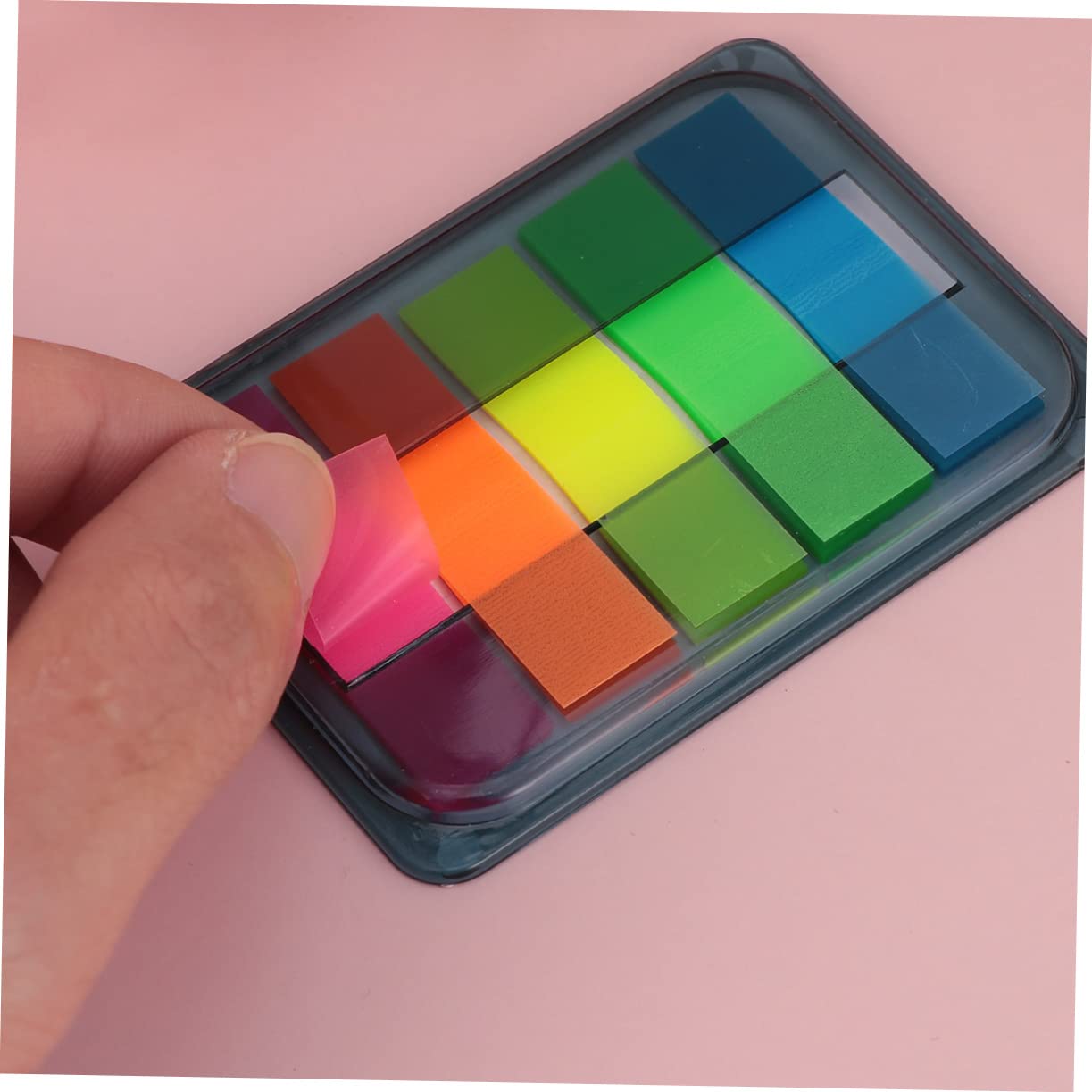 ARTIBETTER 3 Sätze Teiliges Bunte Index Label Sticker Selbstklebende Notizblätter Fluoreszierende Haftnotizen Für Büro Und Schule Wiederverwendbare Page Markers Für Dokumente Und 10 Stück * 3