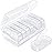 AUVON XL Weekly Pill Organizer 2 Times a Day, Pill Box 7 Day with One-Side Large Openings for Easy to Use, White AM PM Pill Case for Medication, Vitamins, Fish Oils, Supplements