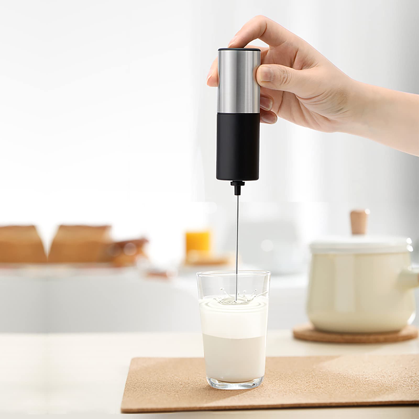 Remeel Zakmelkopschuimer Met Roestvrijstalen Garde, Draagbaar En Krachtig Voor Ochtendkoffie Latte Cappuccino Warme Chocolademelk 664248238 Remeel Zakmelkopschuimer Met Roestvrijstalen Garde, Draagbaar En Krachtig Voor Ochtendkoffie Latte Cappuccino Warme Chocolademelk 664248238