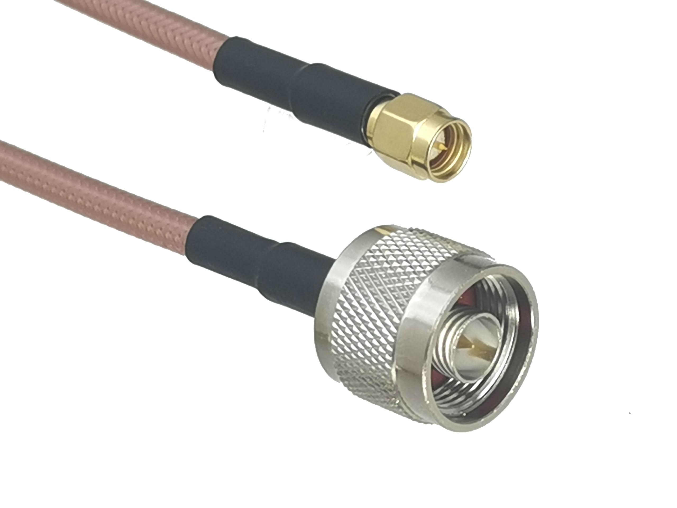 Câble RG400 double blindage N Mâle SMA Mâle contre interférences RF jumper 15cm