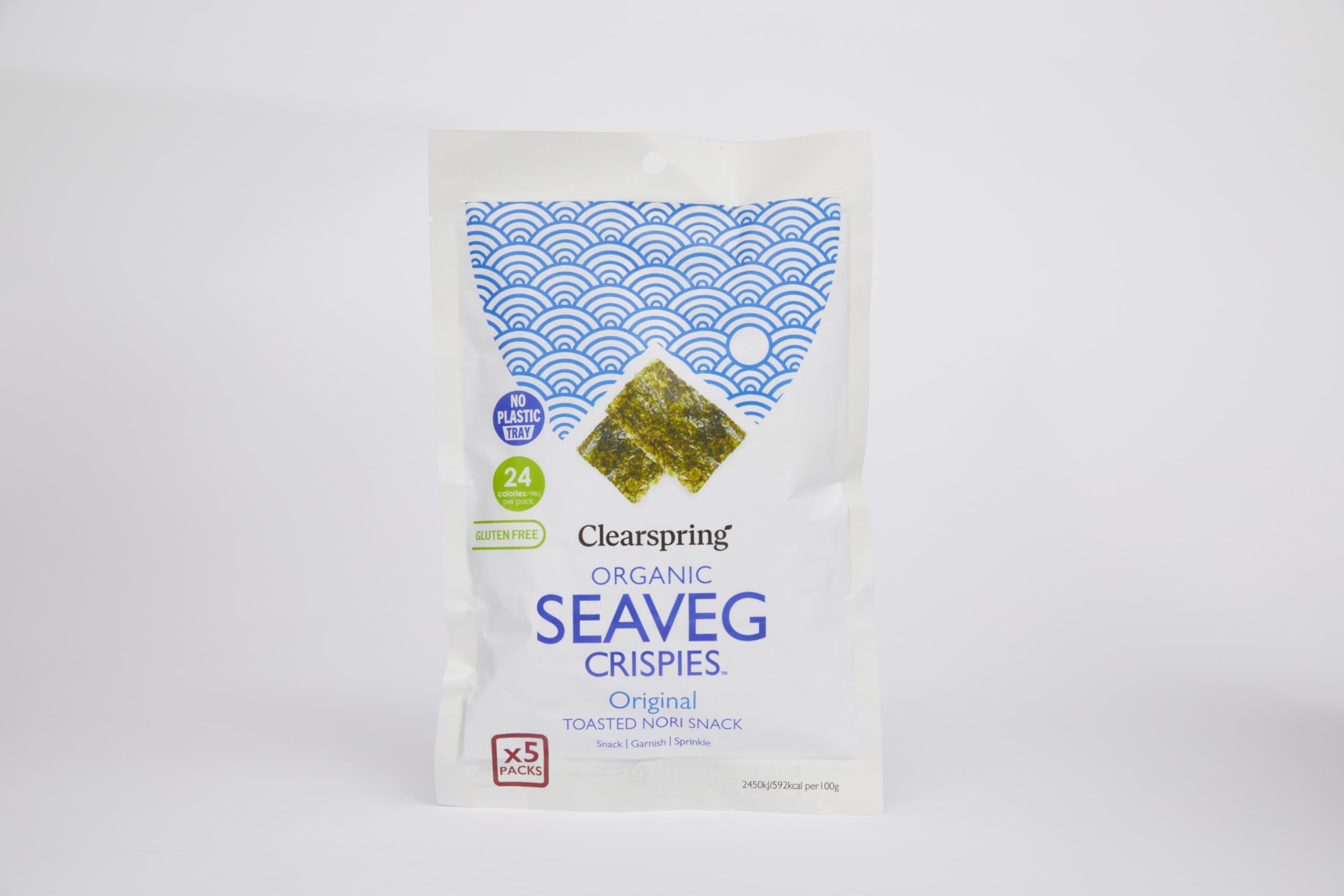 ALGA NORI tostada multipack snack – en-cas léger à emporter partout, pratique à emporter dans un sac ou un cartable, coffret de 5 pièces et devient un allié fiable dans la routine de tous les jours. e