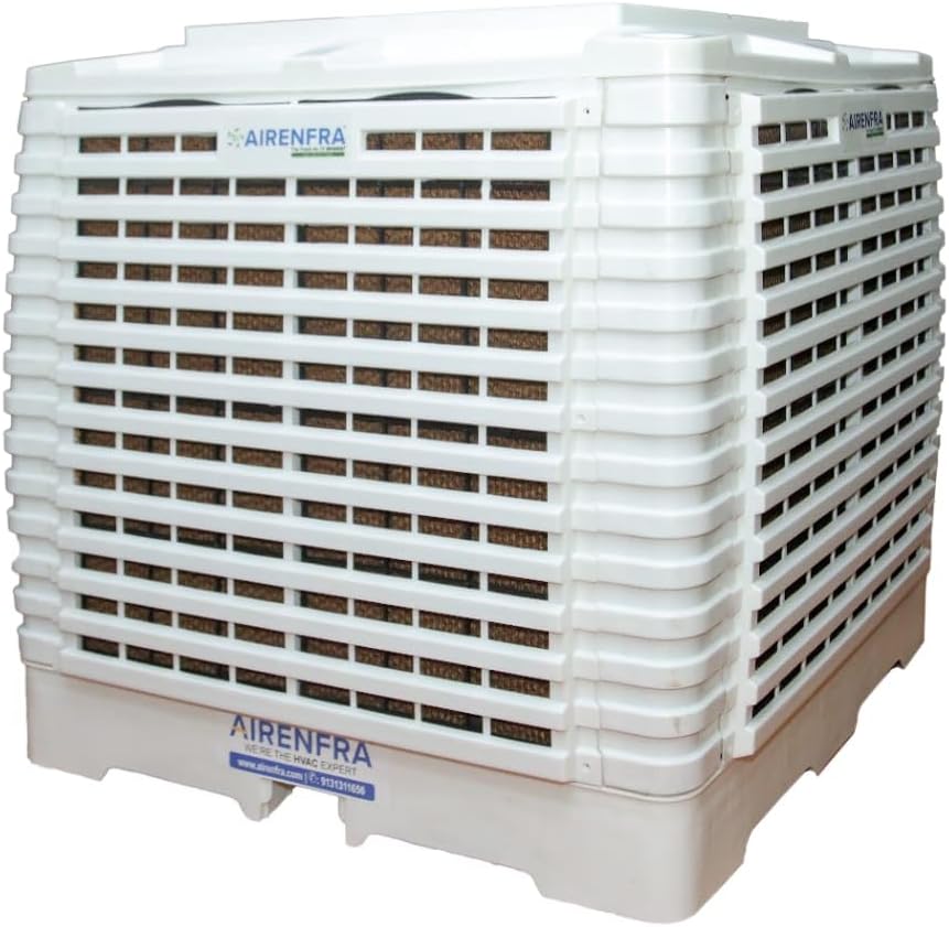 Industrial Duct Air Cooler Variable Speed with remote control Air Outlet Size : 686 MM * 686 MM Water Tank Capacity : 40 LTR