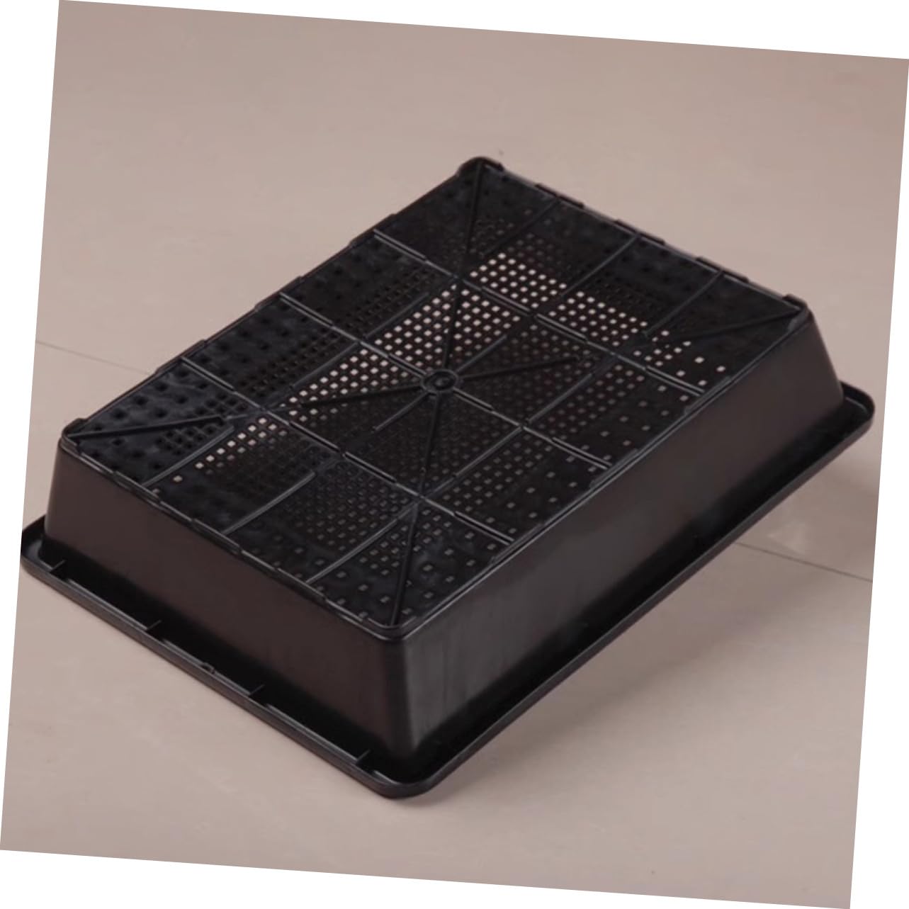 Kisangel 1ensemble Plateau De Germination Plastique pour Semis De Bac Élevé pour Plantes Intérieur Et Extérieur pour Et Légumes