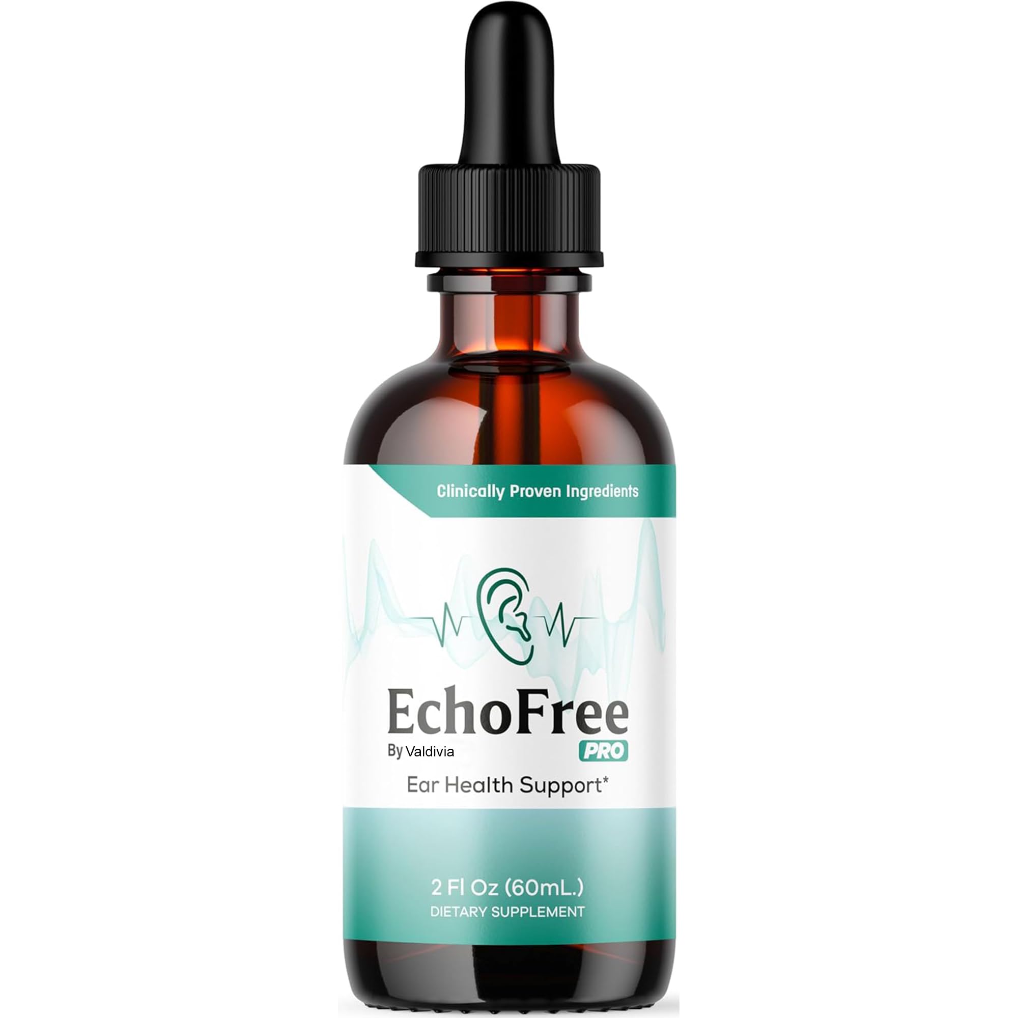 Valdivia Echo Free Drops - EchoFree Ear Support Supplement Liquid Drop - Valdivia Echo Free Drops – Daily Liquid Supplement (2 oz)