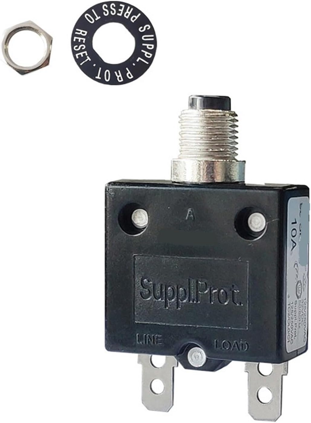 10A Manual Reset Thermal Protector 98 Series Circuit Breaker for Portable Generato(28A)