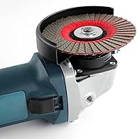 Vista 2 de Disco de solapa de diamante de 4 "muelas de lijado de grano 120 - piedra de mármol de mármol de hormigón granito cerámica vidrio 1 unidad