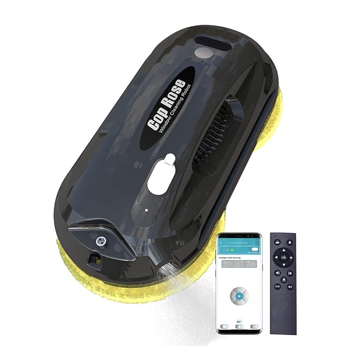 Buy Cop Rose X5S Window Cleaner Robot, Smart Robotic Window Cleaner