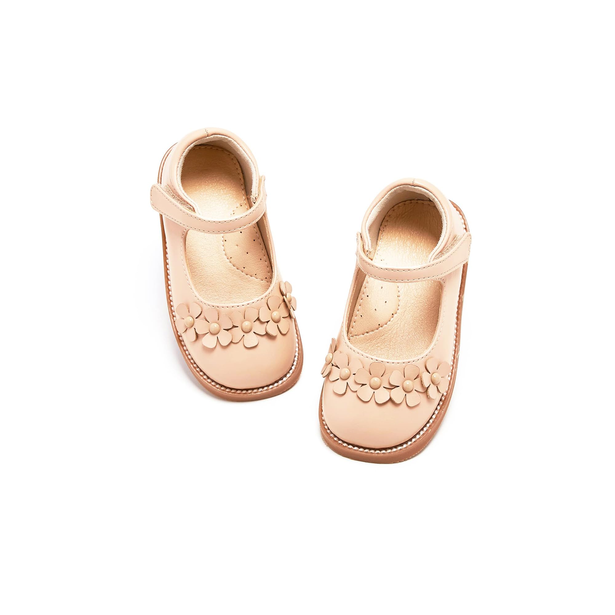 Flaryzone Toddler Girls Mary Jane School Uniform Oxfords Dress Shoes Flats