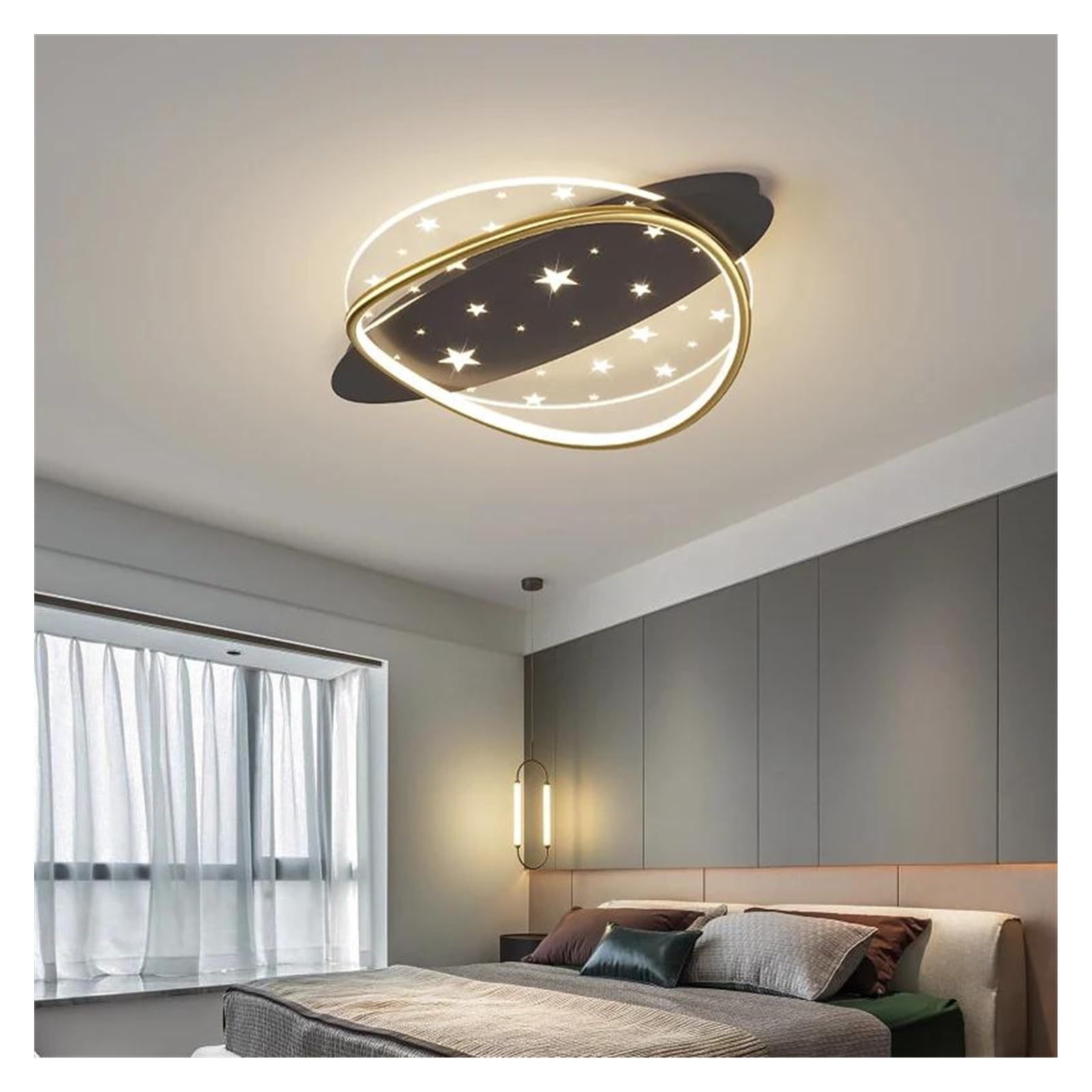 Lustre LED avec luminosité variable pour éliminer la fatigue visuelle dans le bureau