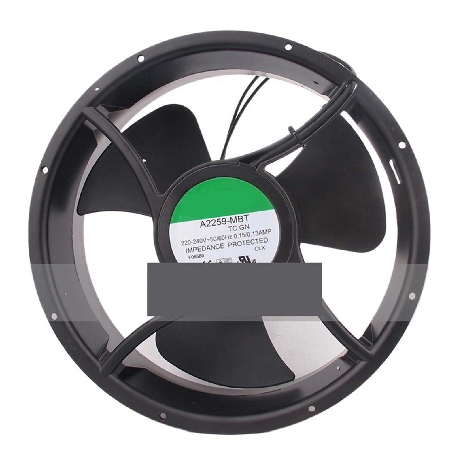 Cooling Fan AC 220V 0.15A/0.13AEC DC 254*89MM 26CM 25489 A2259-MBT