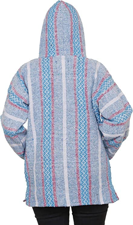 Woven Pullover Baja Joe Hoodie by Earth Rags
