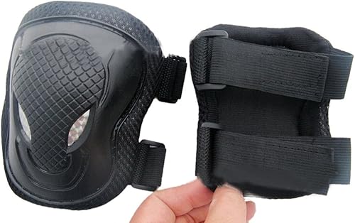 Miniatura 4 de Juego de almohadillas protectoras unisex para adultos, para deportes al aire libre, rodilleras, codo, muñeca, para patineta, ciclismo, patinaje,