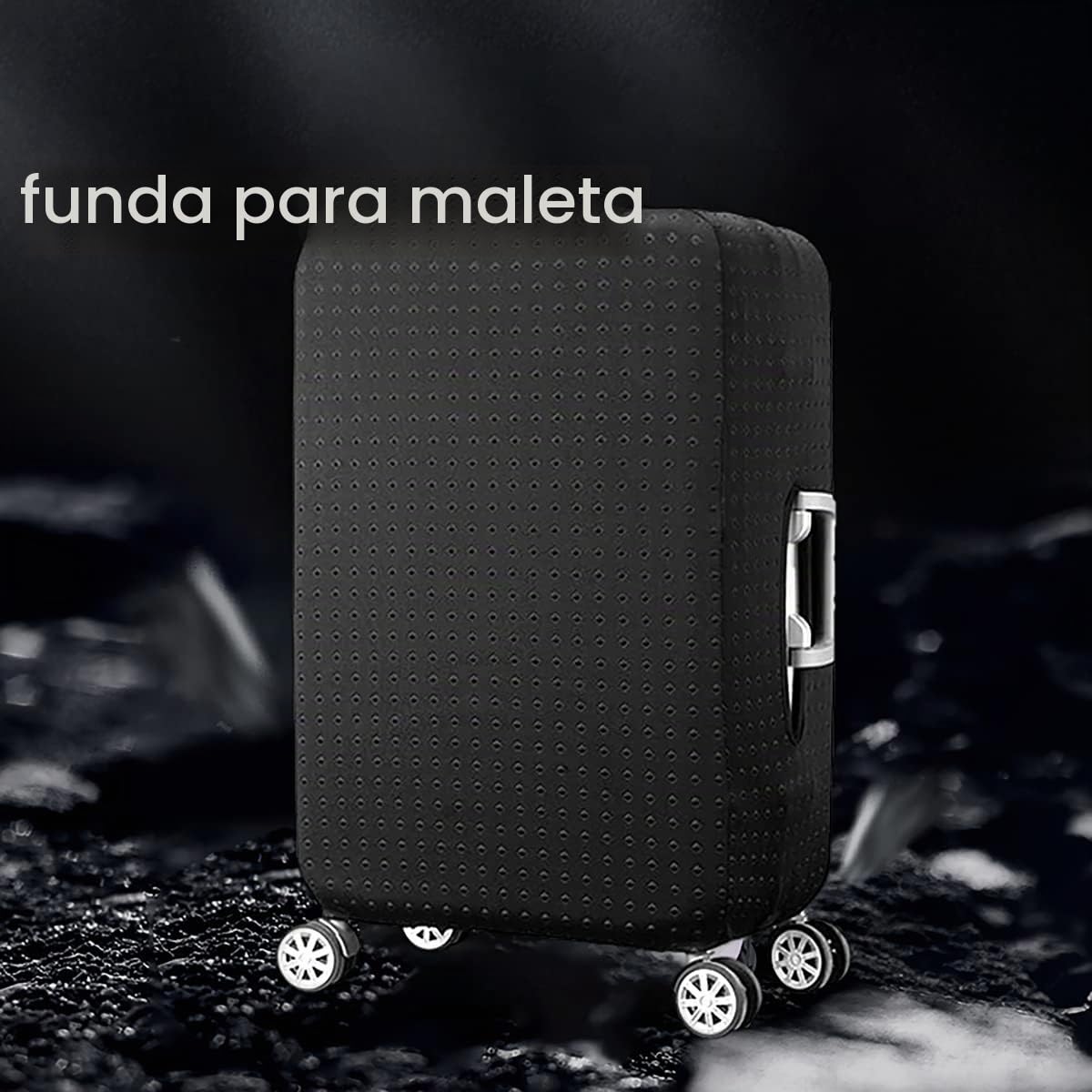 Fundas Protectoras para Maletas – Equipaje elástico Spandex Maleta Funda Protectora Lavable Cubierta de Equipaje S/M/L/XL