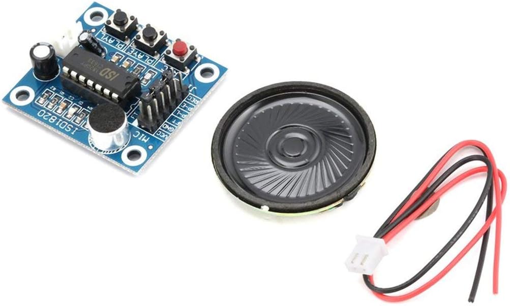 ISD1820 10s Mic Voice Sound Playback Board Recording Recorder Module ...