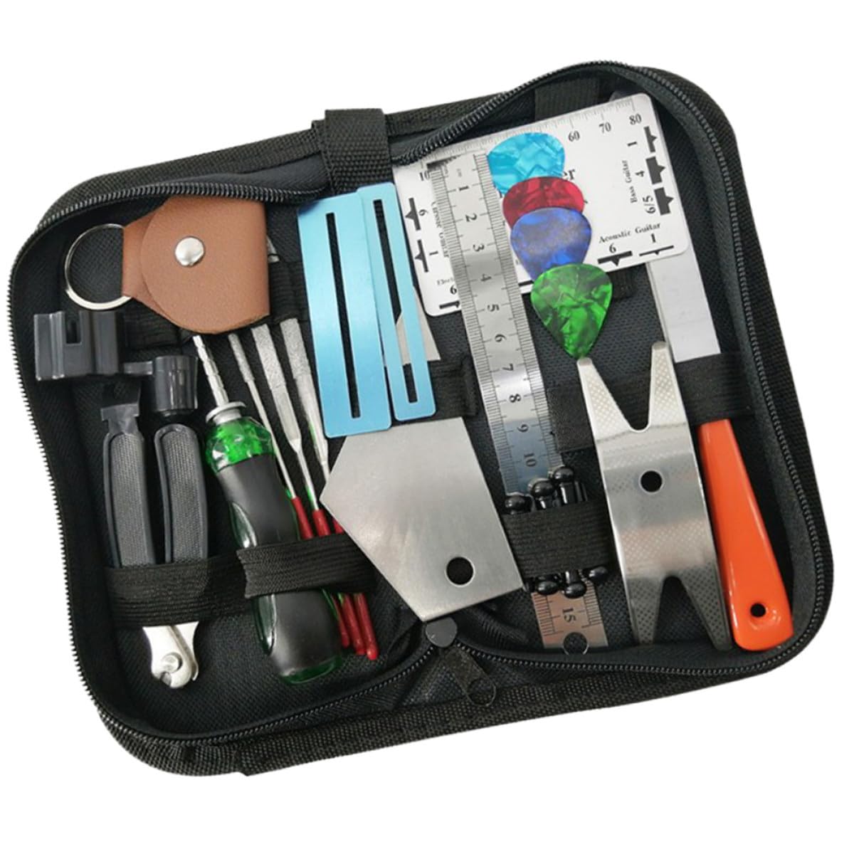 Toyvian 24 Uds Traste De Guitarra Archivo Traste Doblador De Alambre Soporte De Púa De Guitarra Kit De Herramientas De Luthier De Guitarra Kit De Herramientas De Guitarra
