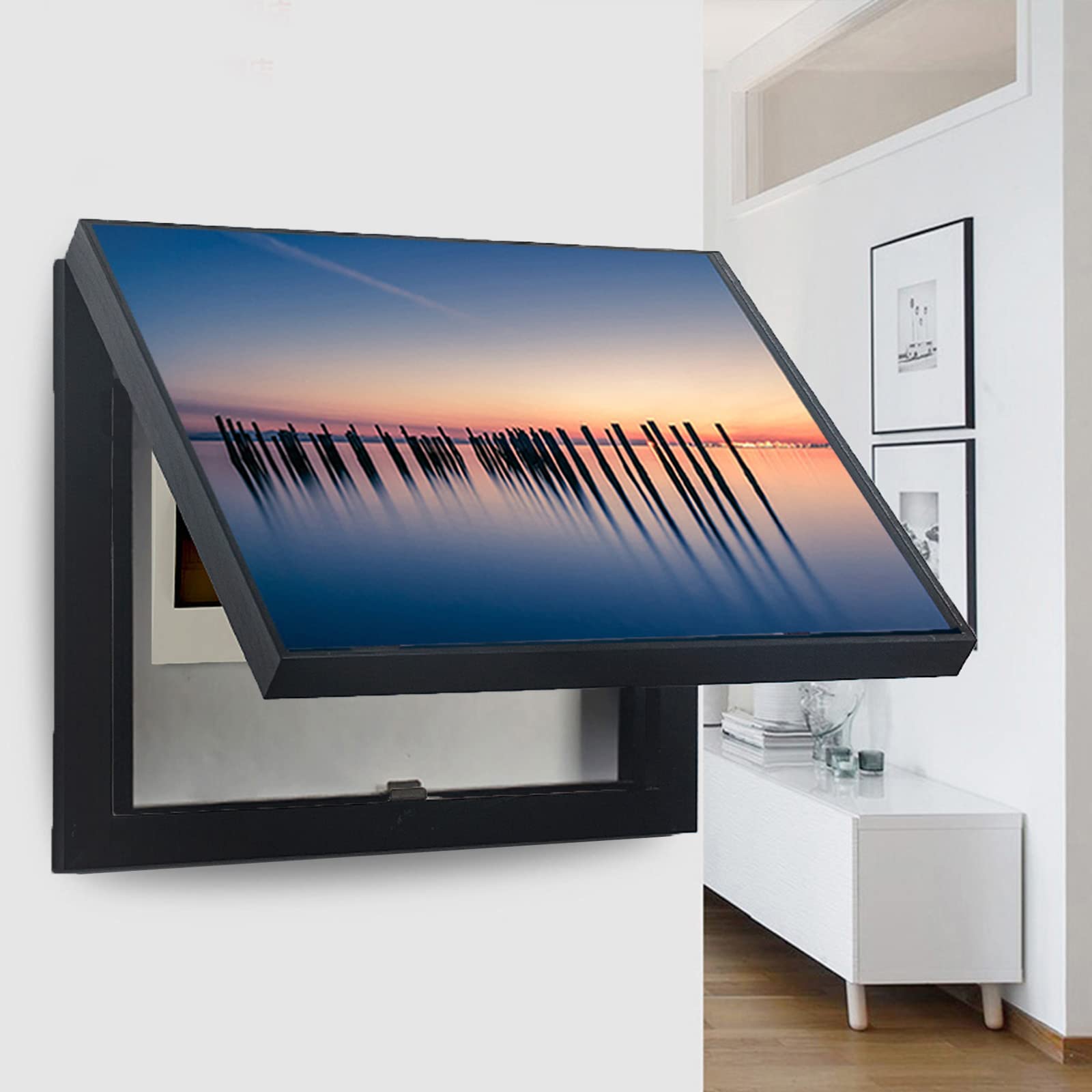 Wiszące obrazy ścienne, osłona panelu elektrycznego, 50 x 40 cm, nowoczesna, kreatywna, elektryczny wyłącznik bezpieczeństwa, dekoracyjne malowanie ścian ganek, korytarz
