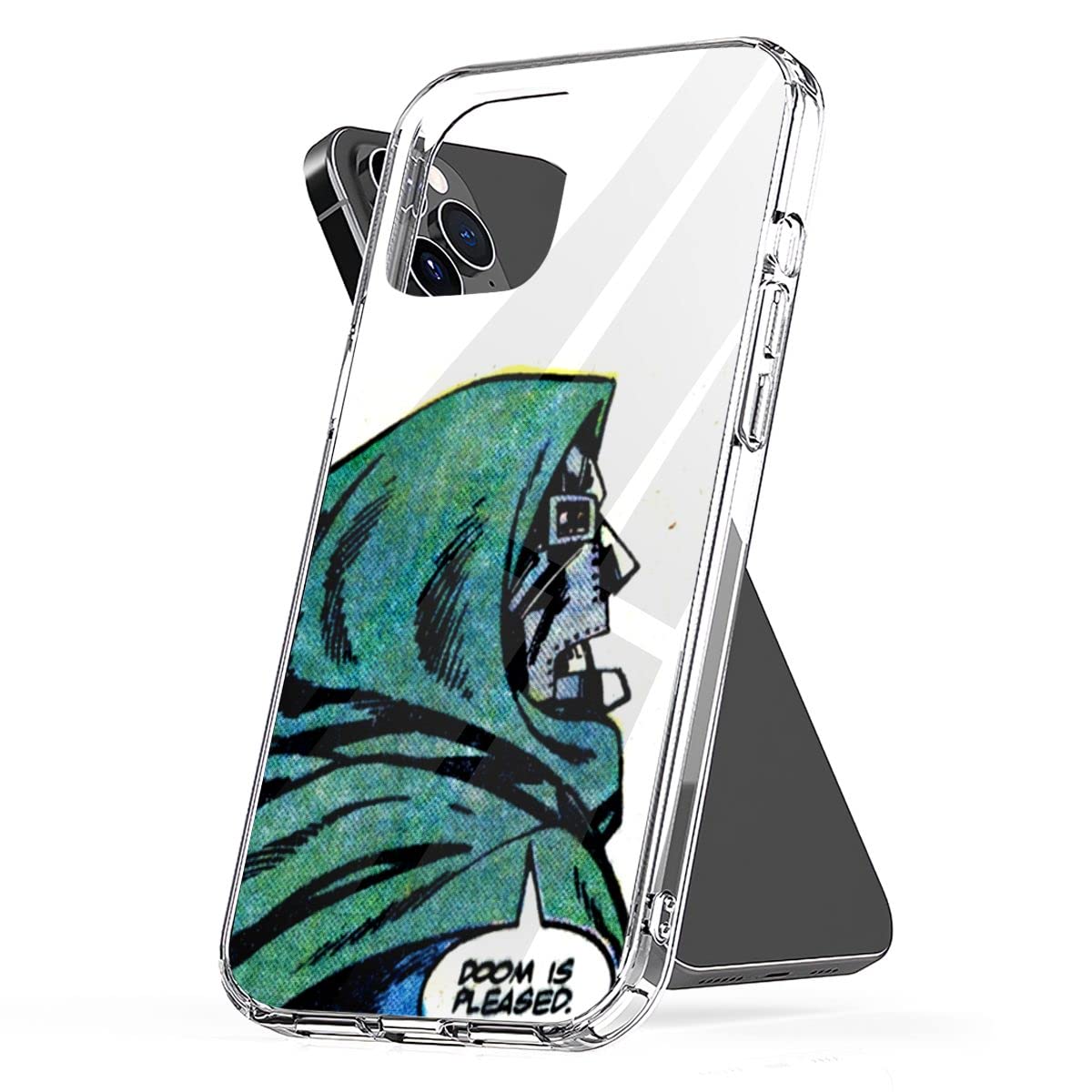 Phone Case Mf Protect Doom Accessories Cover Shockproof TPU Compatible with iPhone 15 14 Pro Max 13 12 11 X Xs Xr 8 7 6 6s Mini Plus Transparent