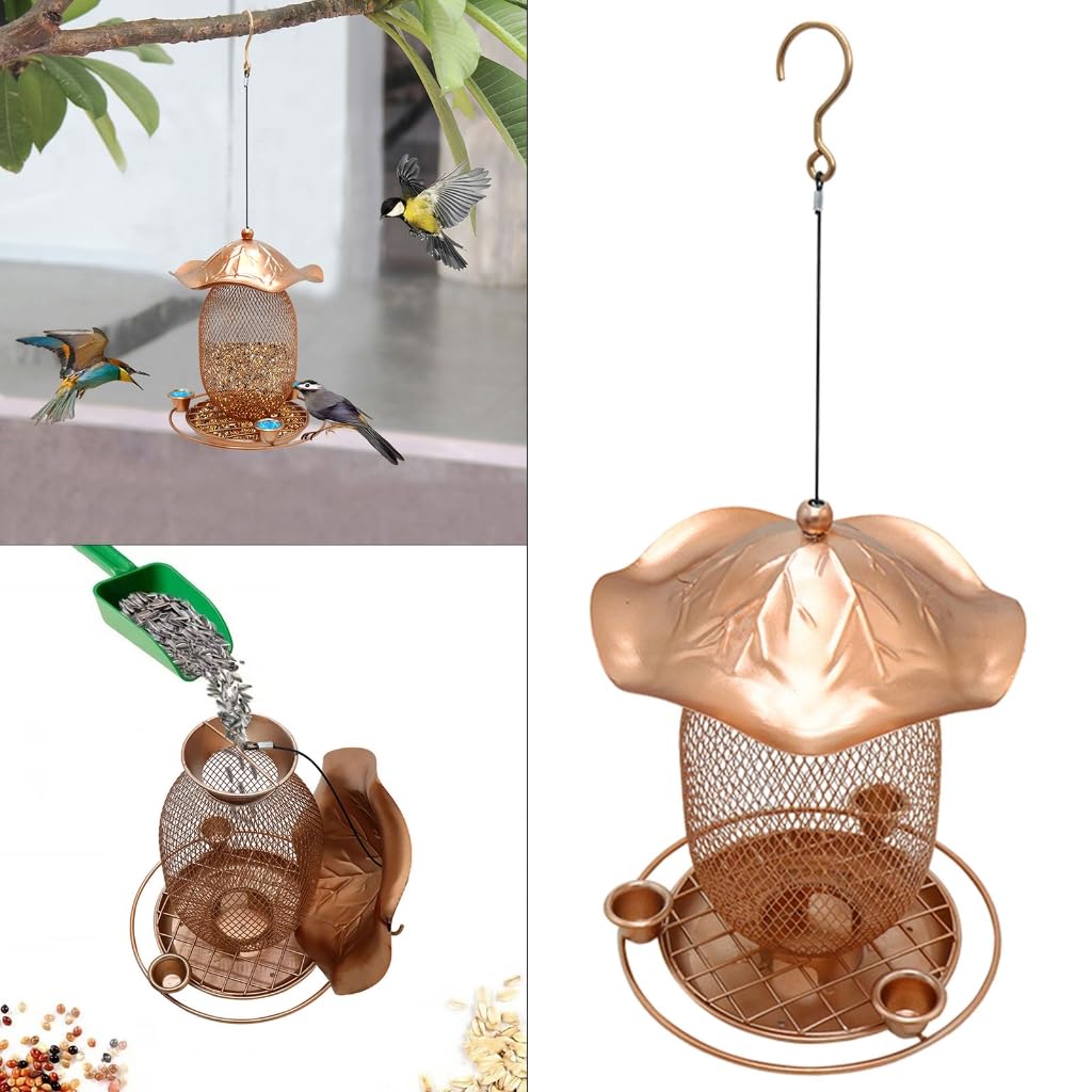 Mangeoire décorative pour oiseaux sauvages
