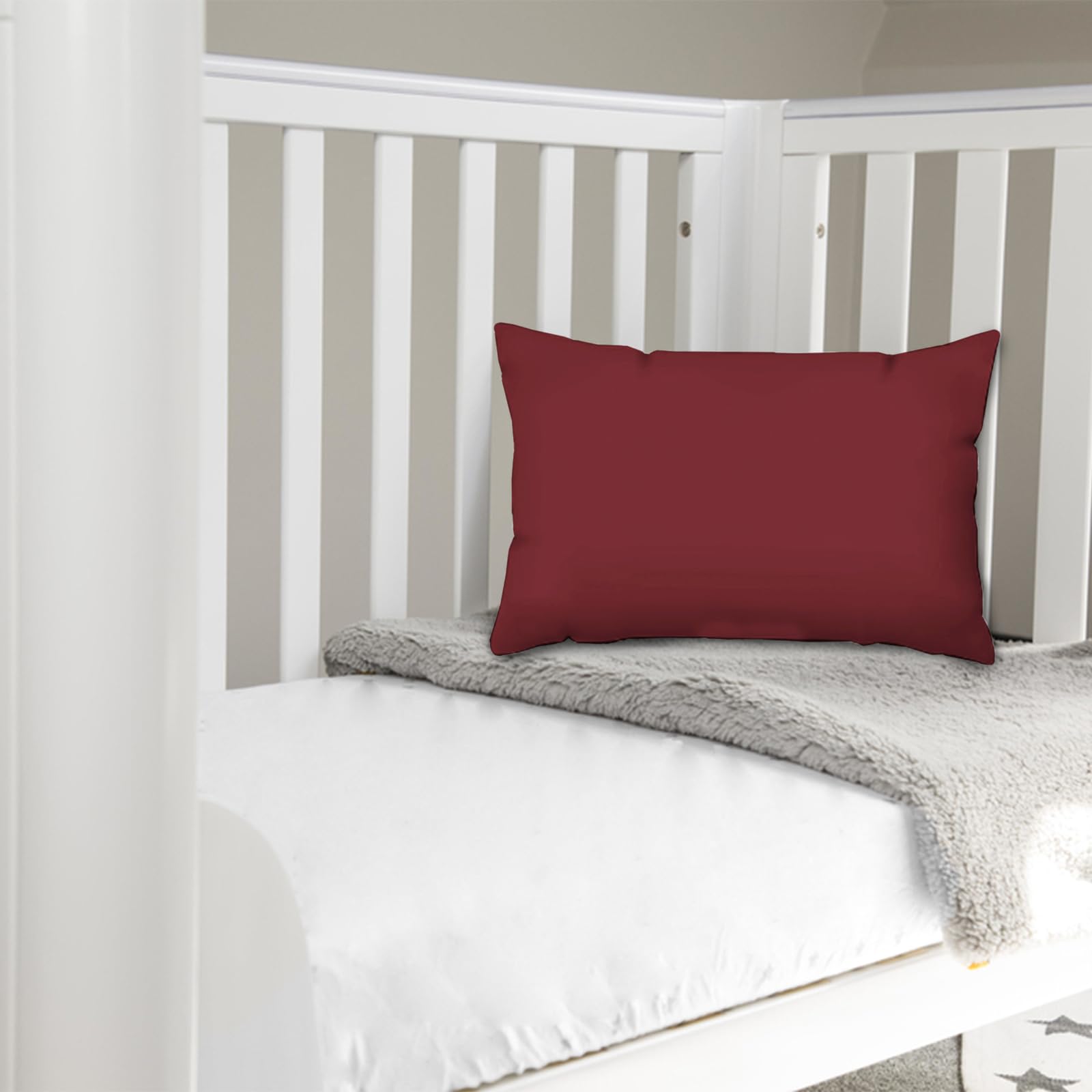 Pizuna Crib Pillow Cover 40x60cm Rio Red