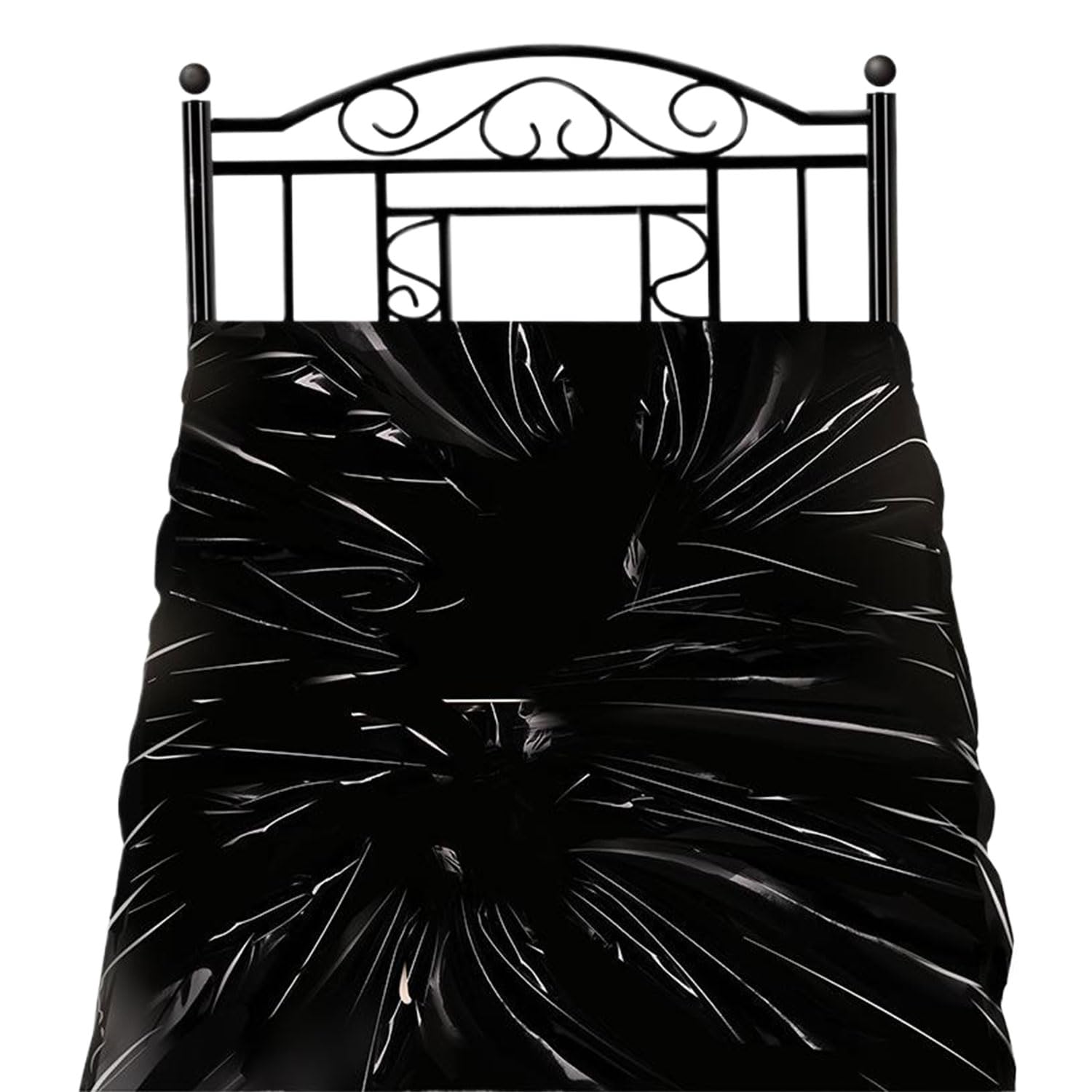 Lenzuolo impermeabile 200 x 220 CM Lenzuola Impermeabili in PVC Copriletto da Gioco in Plastica Telo Impermeabile Letto Nero per Evitare Che Il Materasso Si Bagni