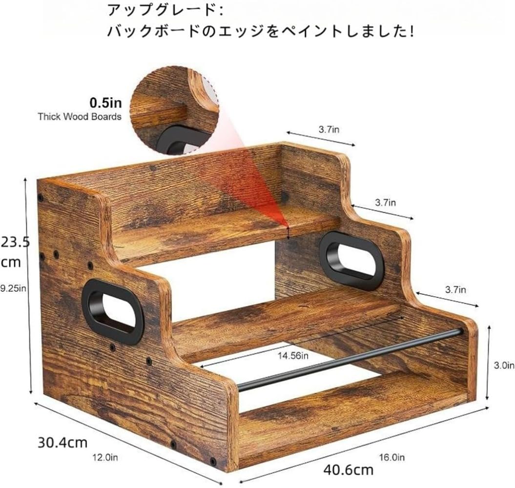 Amazon｜CHIANART ウイスキー 棚 ワインラック ボトルラック