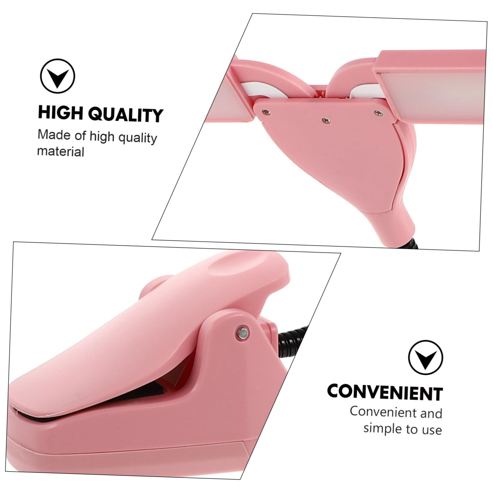 IWOWHERO Piano Lamp Led Light Clip-on Book Light Rechargeable Eye-Safe Reading Lamp