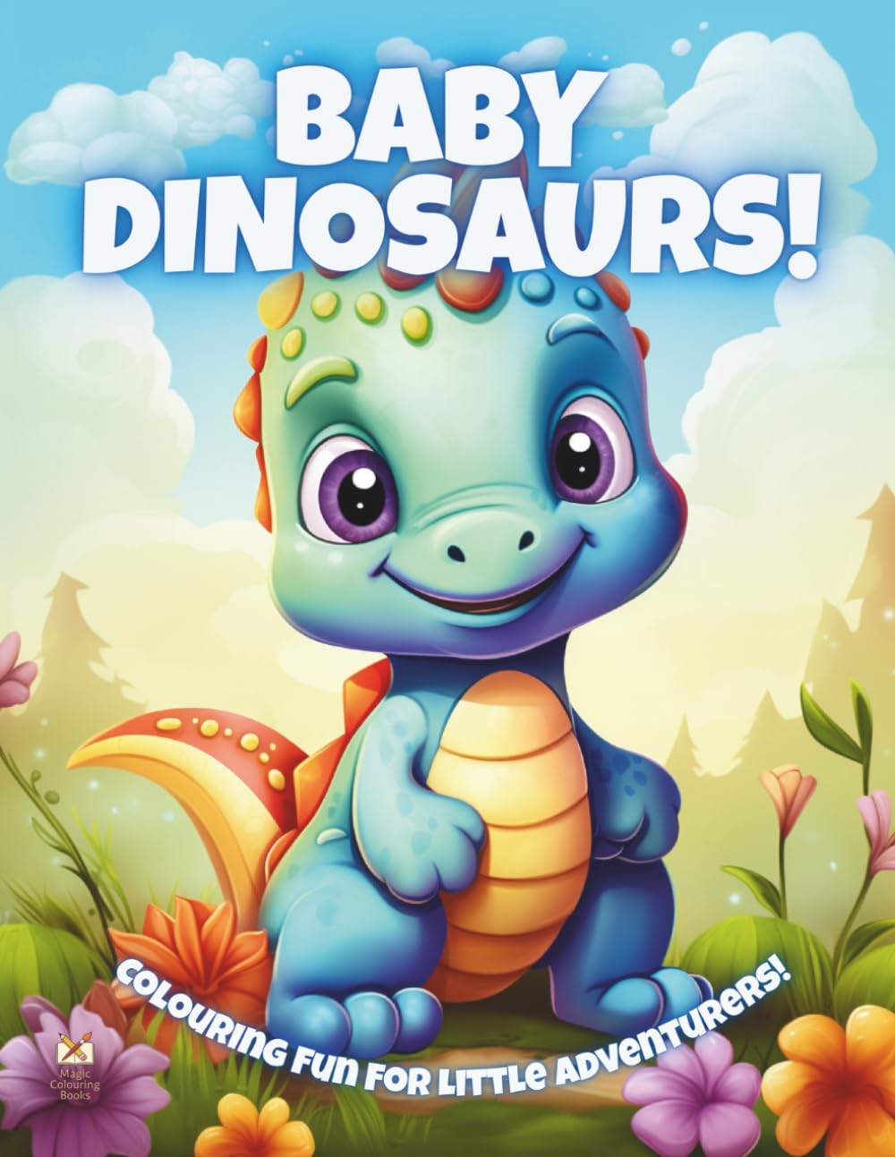 Baby Dinosaurs!: Colouring Fun For Little Adventurers! (Magic Colouring Books Collection)