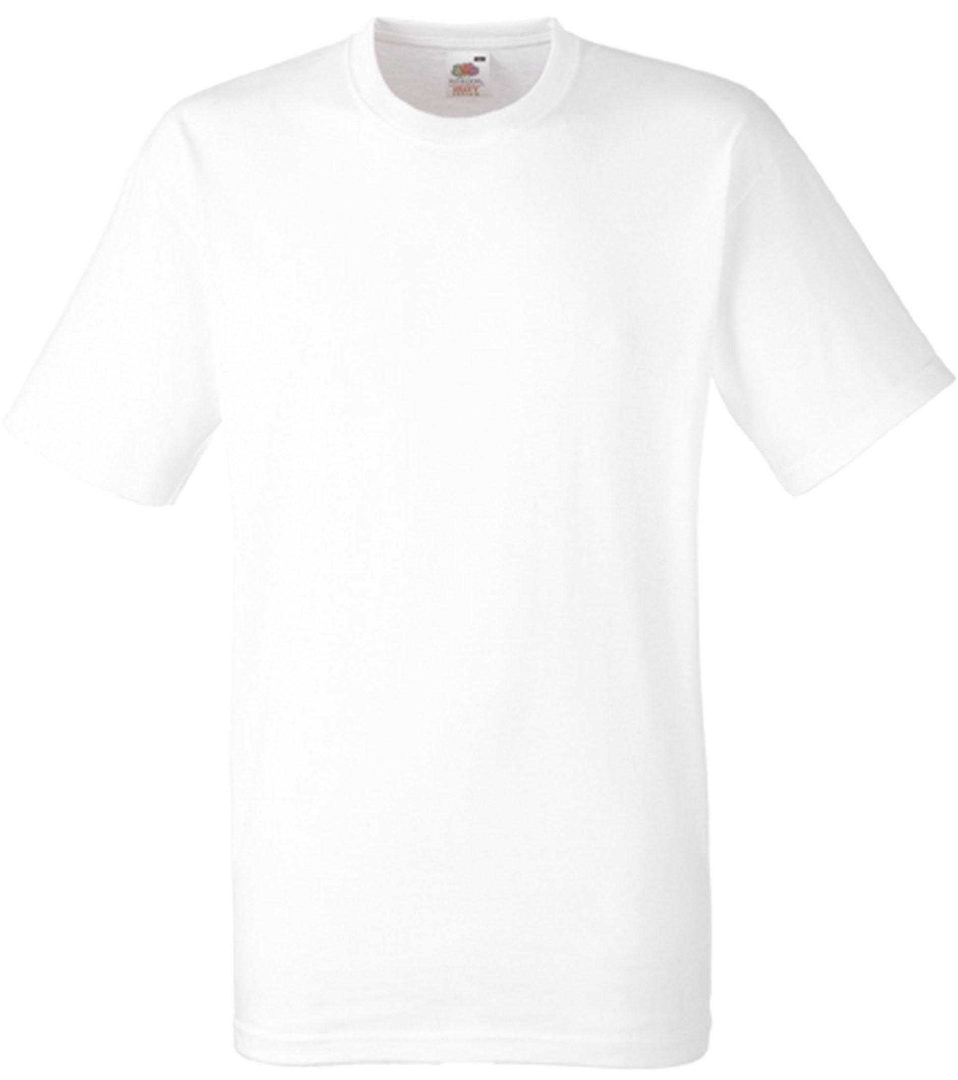 Fruit of the LoomHeavy Cotton T Shirt in White - Large