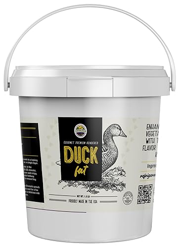 Cornhusker Kitchen Duck Fat (bañera de 1.5 libras)