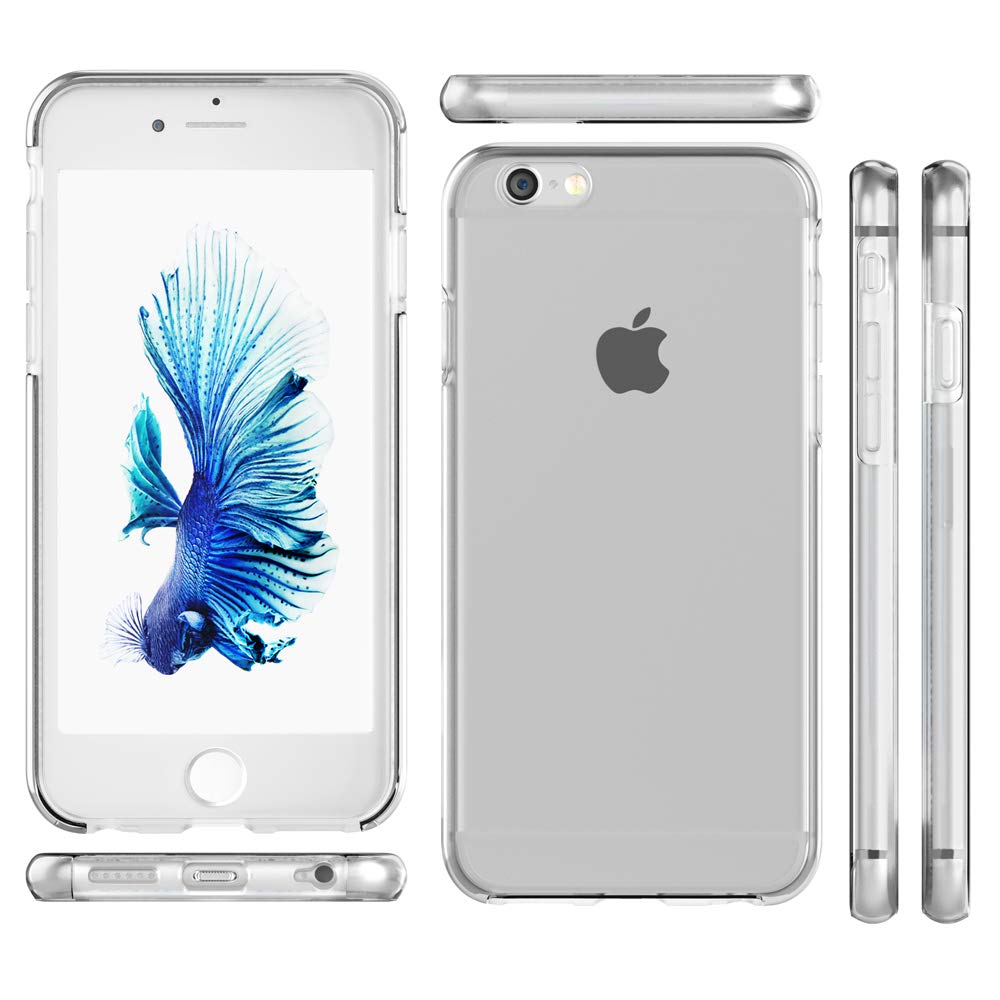 NALIA Custodia Integrale compatibile con iPhone 6 / 6S, Cover Protettiva Fronte e Retro & Vetro Temperato, Case Rigida Protezione Telefono Cellulare Bumper Sottile, Colore:Blu NALIA Custodia Integrale compatibile con iPhone 6 / 6S, Cover Protettiva Fronte e Retro & Vetro Temperato, Case Rigida Protezione Telefono Cellulare Bumper Sottile, Colore:Blu