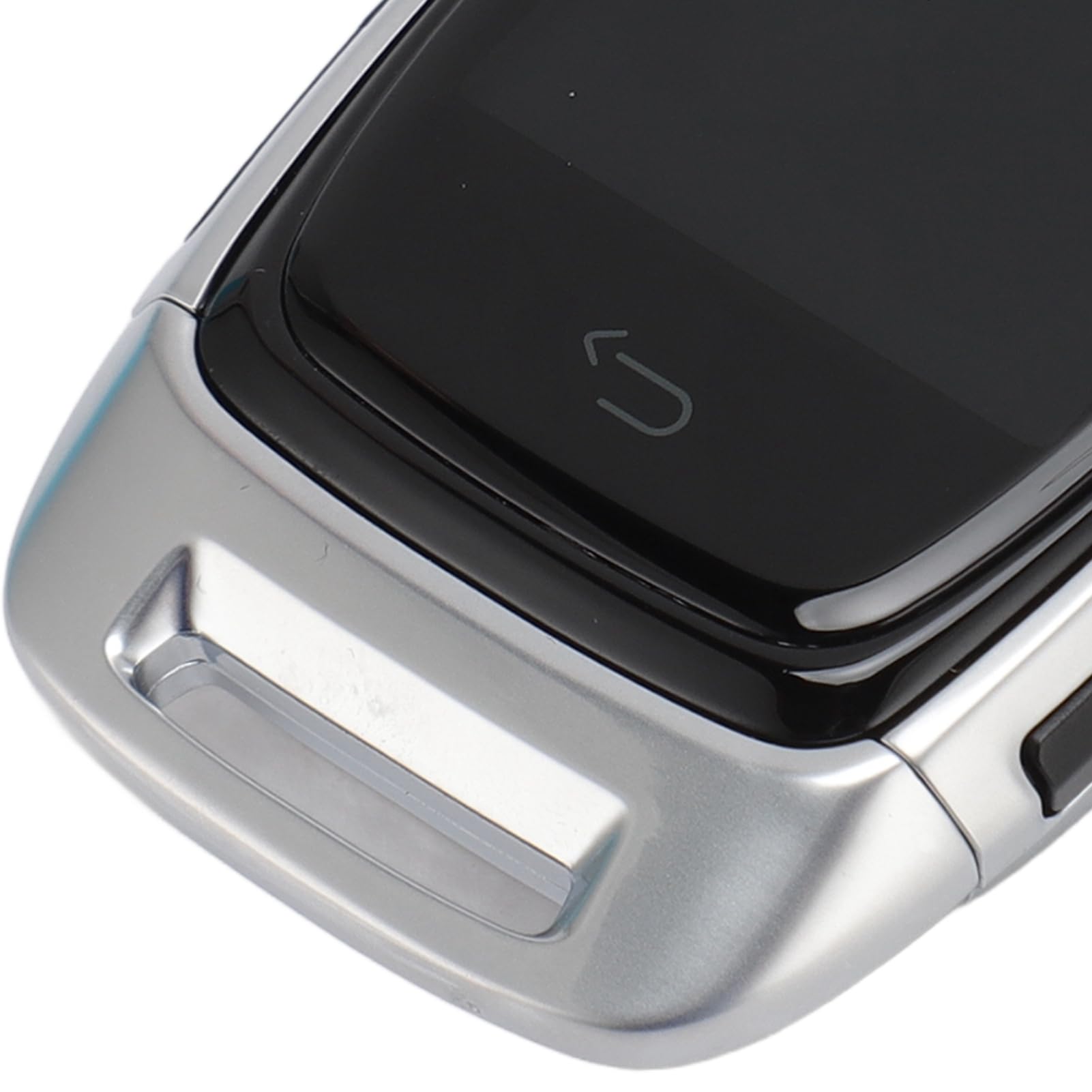 Portachiavi con Accesso Senza Chiave, connettività 5.0 in Lega di Zinco, Schermo LCD, Chiave Intelligente, Tocco Sensibile (SILVER)