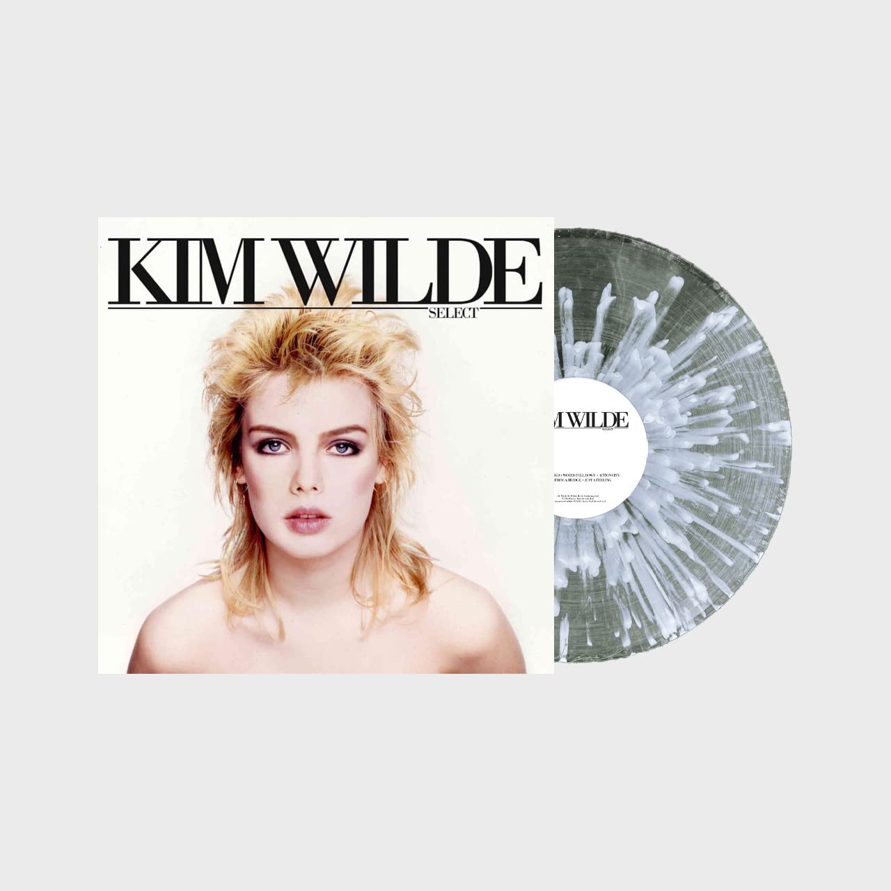 Kim Wilde: Select - Clear With White Splatter Vinyl LP