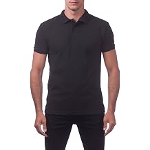 Pro Club Mens Pique Polo Cotton Short Sleeve Shirt