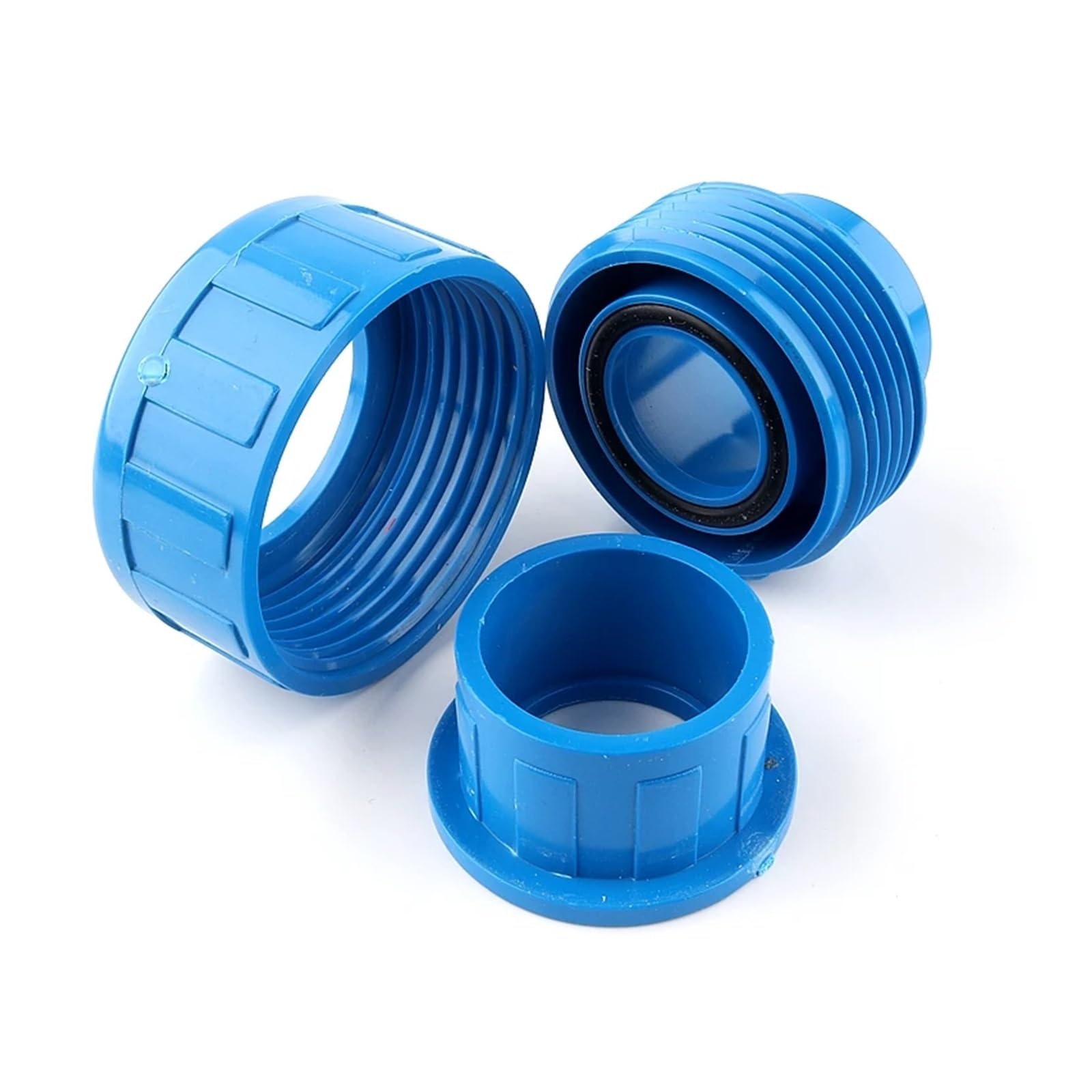1~20 pezzi Diametro interno 20~110mm PVC Tubo Unione Connettore Giardino Irrigazione Acquario Serbatoio di Pesce Tubo Adattatore di Irrigazione Raccordi(5pcs,Inner dia 63mm)
