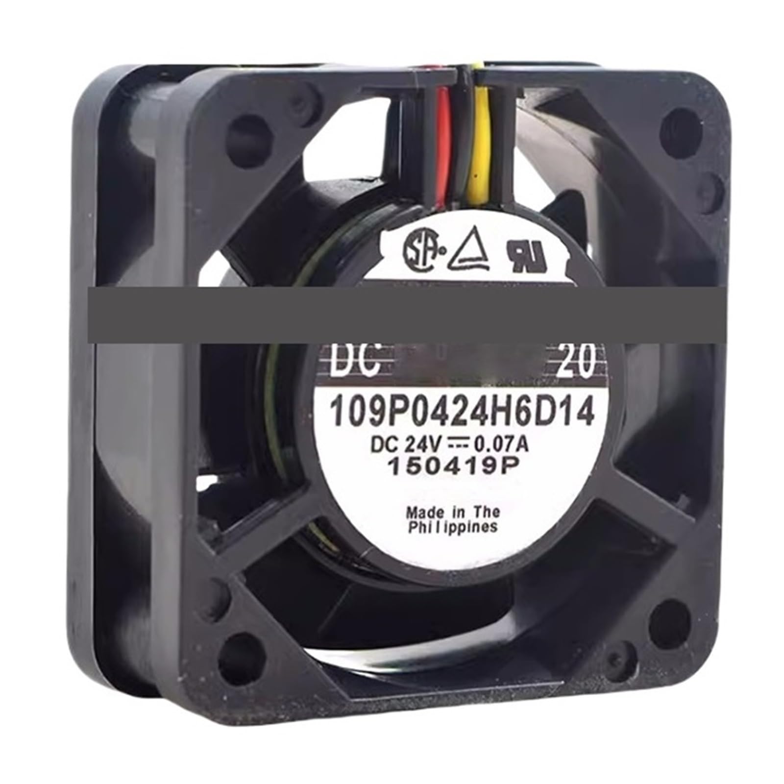 YMUGUEGH 4020 109P0424H6D14 DC 24v 0.07A 3Wire Cooling Fan
