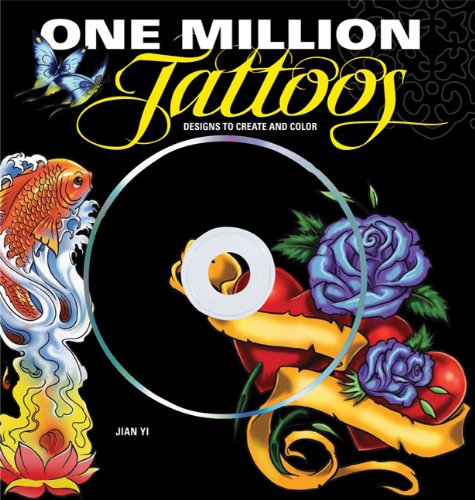 One Million Tattoos techniques de traçage et modèles de flashs à colorier
