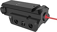 Vista 1 de Vista láser recargable de haz rojoverde, compacta táctica de bajo perfil, compatible con montaje PicatinnyWeaver de 0.787 in para pistola BB pistola