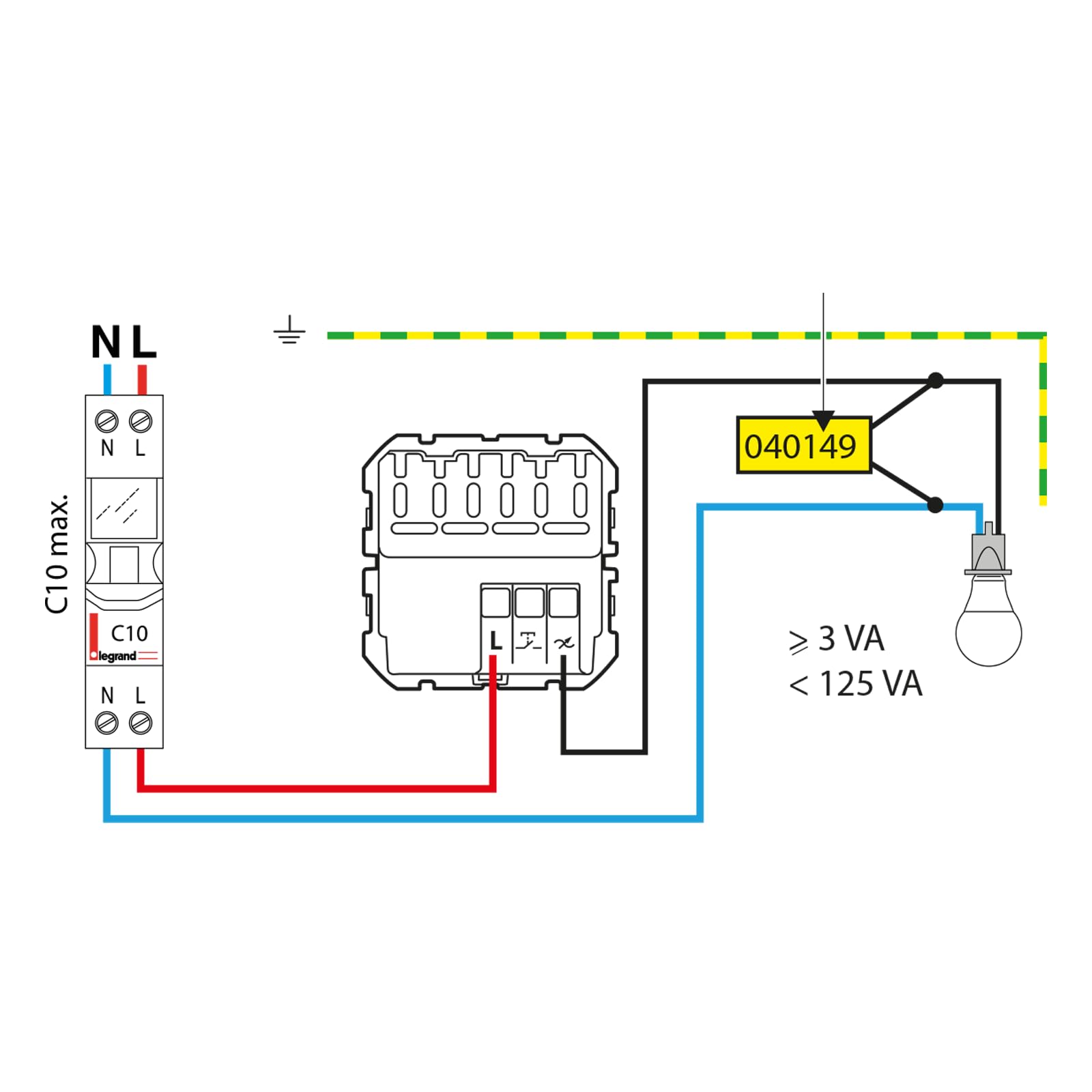 LIVOLO LED Dimmer Lichtschalter Helligkeitsregler Dimmschalter Wandlichtschalter für Unterputz mit Glasrahmen weiß
