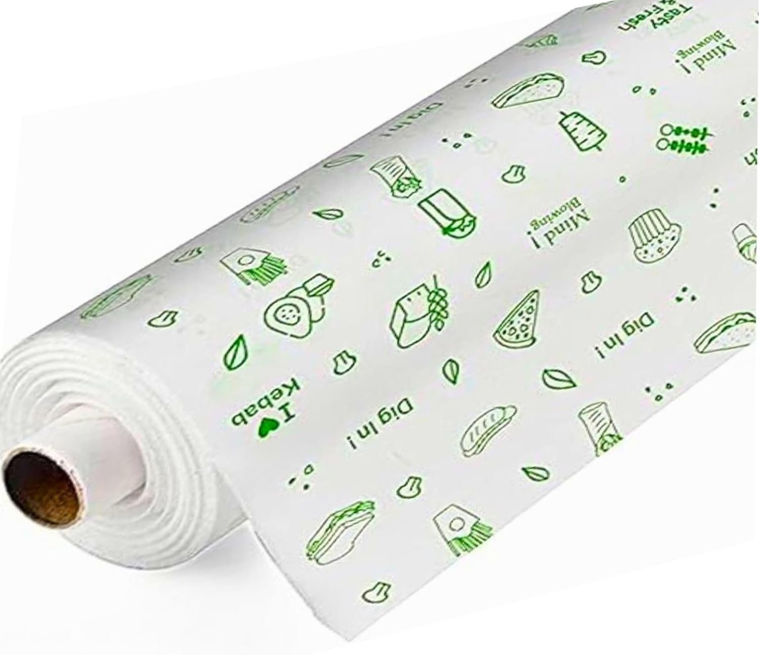 OFIXO 9 Meters Food Wrap/Food Wrapping Paper Roll - Premium Non-Stick Butter Wrapping Paper. Food Wrapping Paper