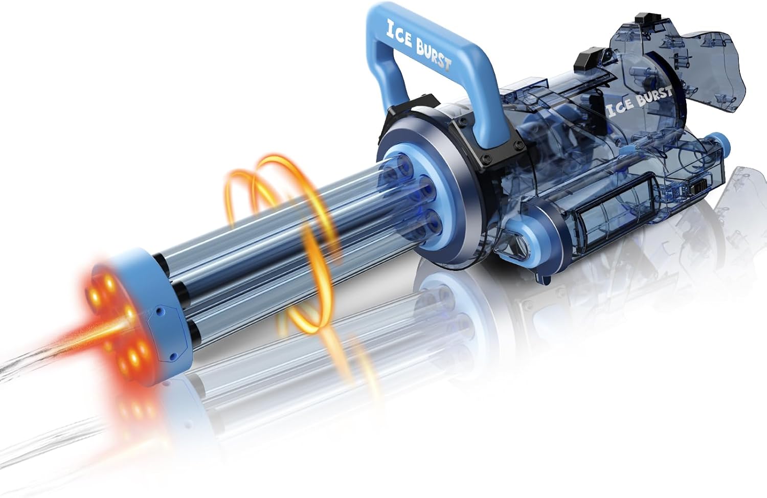 Electric Water Gun for Adults Kids, Powerful Automatic Squirt Waterguns Pistol, Summer Outdoor Beach Pool Backyard Party Games Toys Gifts for Teen Boys 8+, Blue