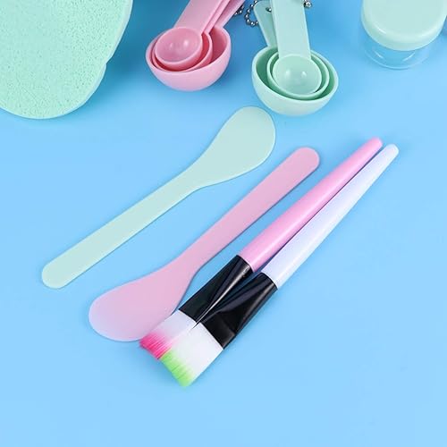 Miniatura 2 de Aplicador de 2 hidratantes Espátula cosmética Máscaras faciales Cuchara de silicona Espátula Máscaras Palitos de Mezcla Máscaras Crema Stick Cuidado