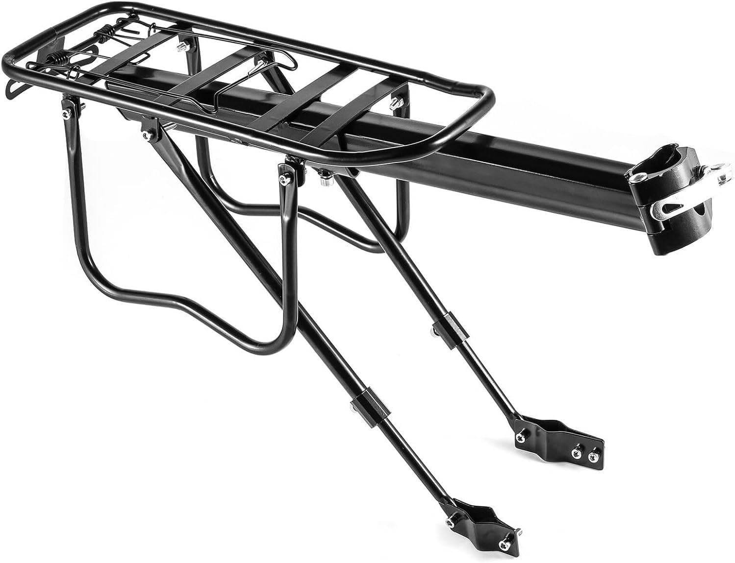 ARATERVIO Fahrrad Gepäckträger hinten für 26-29 Zoll, Fahrrad Gepäckträger mit Schnellspanner für Sattelstütze Ø25,4-31,8 mm, Stabiler Stahl Gepäckträger mit 20kg Traglast