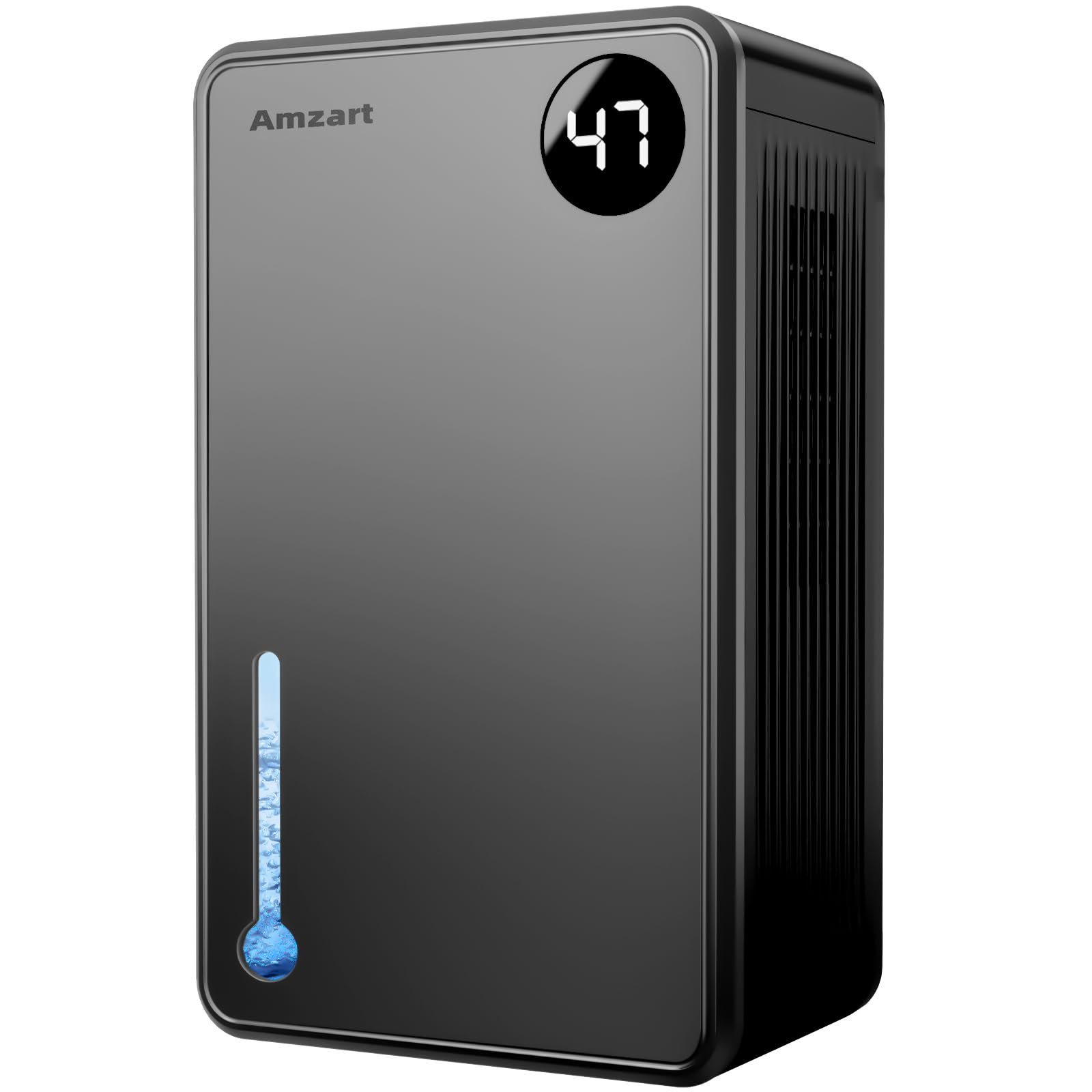 Dehumidifier, Dehumidifiers for Home(1000 sq.ft), 98 OZ Dehumidifier for Basement with Digital Display, Dehumidifiers for Bathroom Bedroom with Drain Hose, Timer Setting, Auto Shut Off, Gray