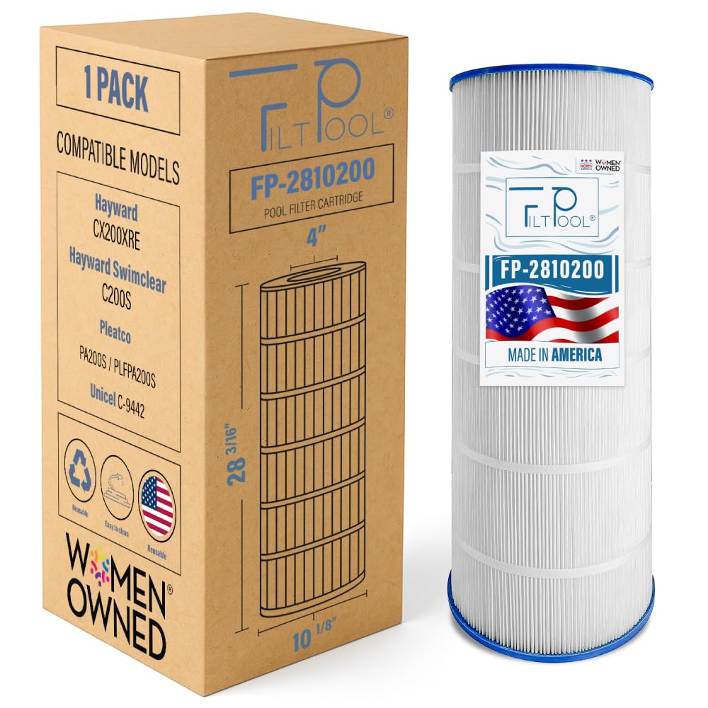 FILTPOOL Pool Filter Cartridge- Replaces: Hayward CX200XRE, Swim Clear C200S, PA200S, PLFPA200S, Unicel C-9442, FP-2810200, 1Pack-image-16