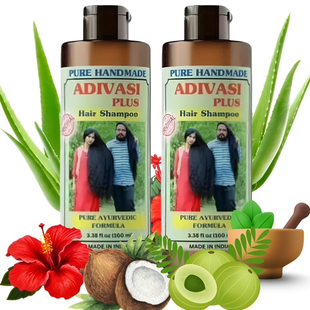 Organics Rootz Strengthening Shampoo Infused with Biotin, Cleanses and Helps Strengthen Weak and Brittle Hair, 3.38 Ounces | Sulfate-Free Hair Repair Shampoo | Strengthening & Smoothing | Pack of 2