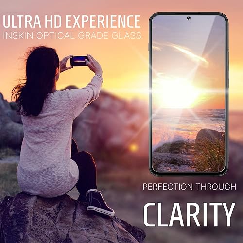 Miniatura 7 de Inskin Protector de pantalla para Samsung Galaxy S20 FE  S20 Fan Edition 4G5G de 6.5 pulgadas 2020, paquete de 3, película de vidrio templado 9H,